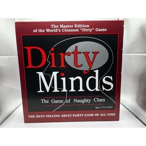 Dirty Minds Board-game Party Game Of Naughty Clues New Open Box